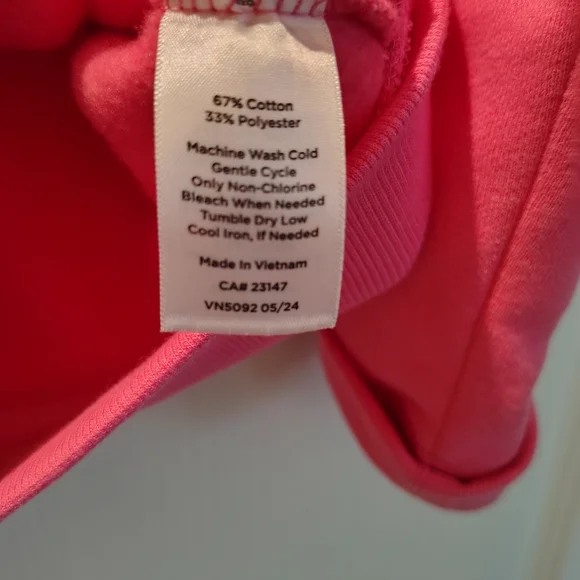 Talbots Brand New Bold Pink Crew Neck Sweatshirt - Picture 7 of 7